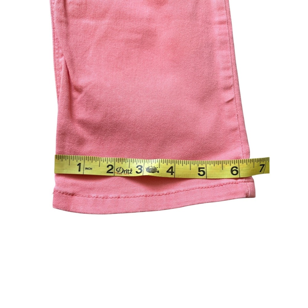Lee Platinum Label Women's Jeans Size 8 Med‎ Coral Pink Straight Leg Stretch - Picture 9 of 10